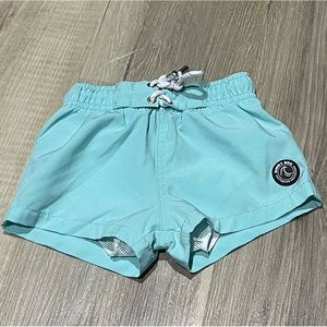 Binky Bro blue baby swim trunks size 6M